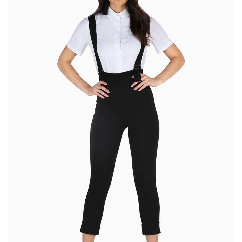 COPY - Blackmilk High waist bib overalls